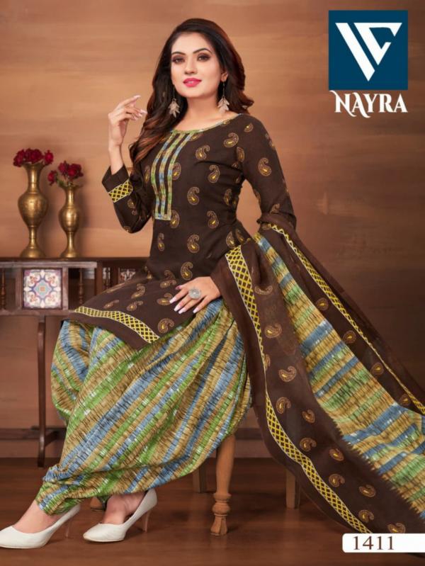 Nayra 14 Indo Printed Patiyala Dress Material Collection